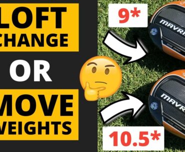 Alter Your Driver Launch By Loft Or Moveable Weights?