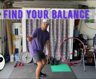 Finding BALANCE in Your Golf Swing - Simple Drill Included