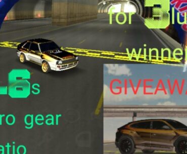 Audi Quattro 5.6sec gear ratio | CHROME GIVEAWAY | CAR PARKING MULTIPLAYER