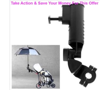 Deal Professional For Golf Cart Universal Fishing Umbrella Holder Rotatable Adjustable Angle Access