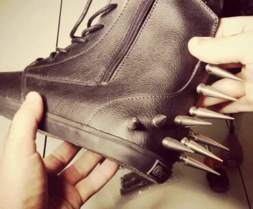 Add Spikes To Your Shoes