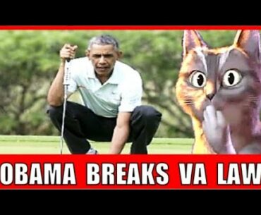 Obama Breaks Law, Violates VA Stay at Home Order Golfing, and defying Michelle Obama's PSA - OOOH!