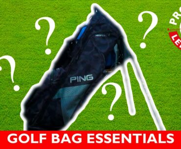 21 Things YOU NEED In Your Golf Bag In 90 Seconds | PROJECTLEFT