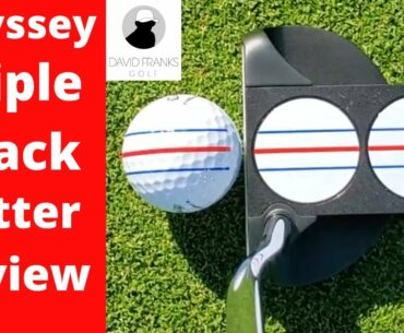 NEW Odyssey Triple Track Putter Review- Testing 2020 Callaway Putters With A Triple Track Golf Ball