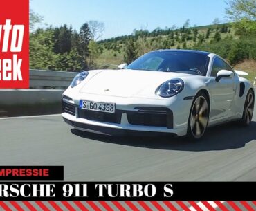 Porsche 911 (992) Turbo S  - AutoWeek review - English subtitles