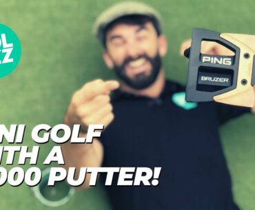 Mini Golf With A $1000 Putter