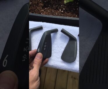 Black Oxide Raw Irons - 20/22