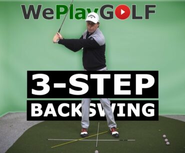 Golf instruction: 3-step backswing explained - Improve your golf swing