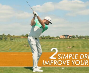 2 SIMPLE DRILLS TO IMPROVE YOUR GOLF GAME