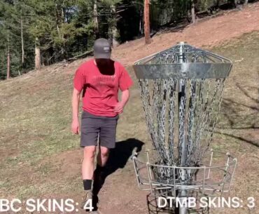 Rocky Mountain Disc Golf skins match at the top rated course in Colorado