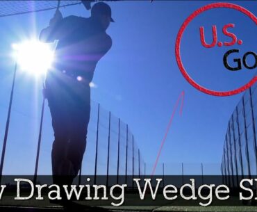 How to Hit a Low Drawing Wedge Shot