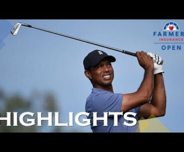 Tiger Woods Extended Highlights From Round 1 At Farmers Insurance Open 2020