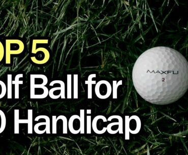 Best Golf Ball for 10 Handicap 2020 (Top 5)