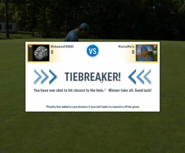 WGT GOLF : Head-To-Head with MateoMetz - 3 STROKE ( I blow it )