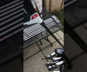 My what’s in the bag April 2020. Golf bag contents!