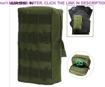 Best Airsoft Sports Military 600D 21X11.5CM MOLLE Utility Tactical Vest Waist Pouch Bag For Outdoor