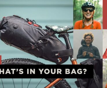 WHAT'S IN YOUR BAG - Seat Pack / Rack System