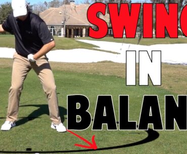 How to Swing in Balance in Golf