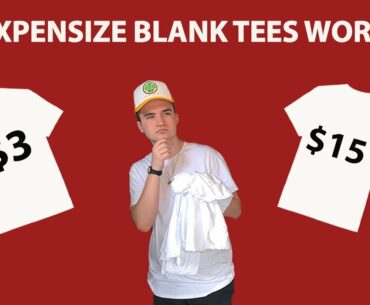 CHECK THE PRICE: Blank White T-Shirts