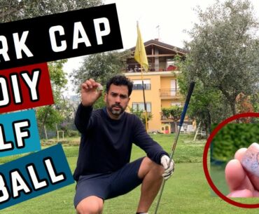 Cork Cap Golf Ball | DIY Practice Golf Ball | Works like a Birdie Ball