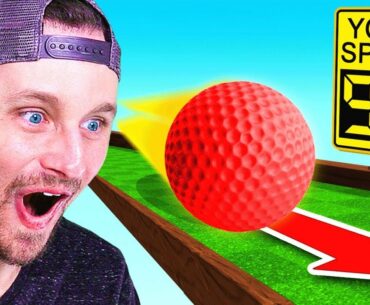 FASTEST GOLF SHOT in THE WORLD! (Golf with Friends)