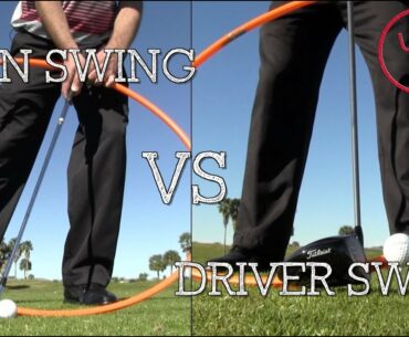 Driver Swing vs Iron Swing