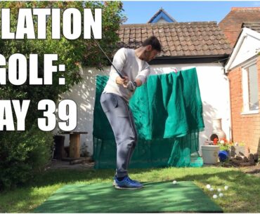 ISOLATION GOLF: DAY 39 - PITCHING WITH BOUNCE!