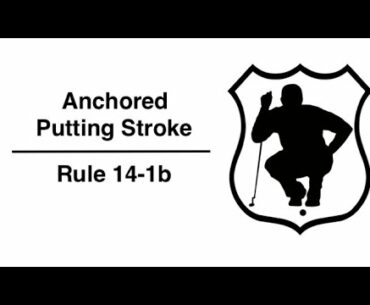 Anchored Putting Stroke (USGA Rule 14-1b) [HD] - by The Golf Sheriff