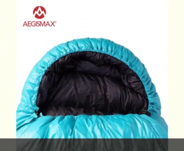 Aegismax Outdoor Camping 95 White Goose Down Sleeping Bag Ultra Light