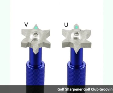 Golf Sharpener Golf Club Grooving Sharpening Tool Golf Club Sharpener