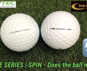 WEDGE SERIES | SPIN - Does the ball matter?