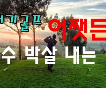 내기골프에서 고수 이기는 방법/the know-how of a bogey player to beat a single/PaulSin