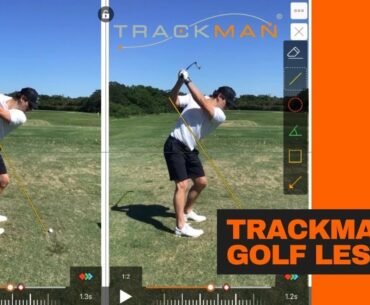 TRACKMAN GOLF LESSON  |  Push, fat, thin and hooks