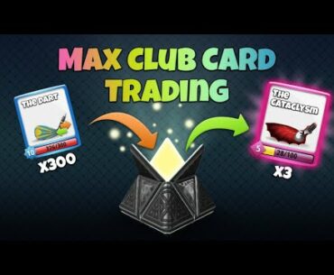 Golf Clash Announcement, Max Club Card Trading - Finally a use for the Extra Club Cards!