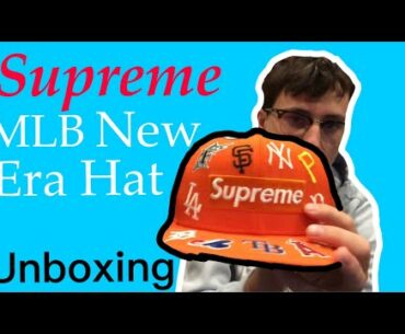 Unboxing/ Reviewing the Supreme MLB New era Hat/ New Channel