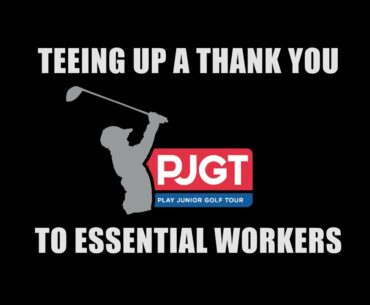 Teeing Up A Thank You To Essential Workers