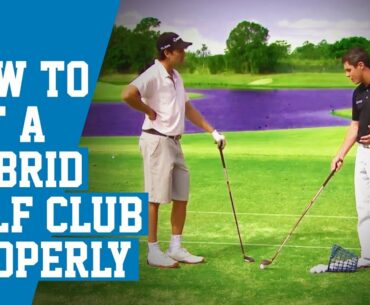 How to Hit a Hybrid Golf Club Properly