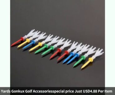 12pcslot Multi Color Plastic Golf Tees 3 14 inch Golf Tees 3.25 Tee 4