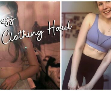 GYM WEAR TRY-ON CLOTHING HAUL: FABLETICS AND H&M | Evie Rose