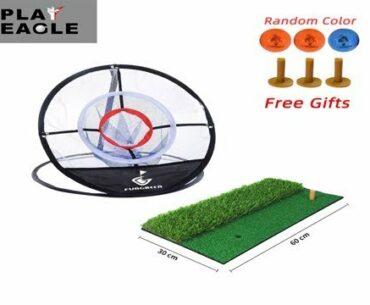 Fungreen Golf Chipping Mat And Net 60x30cm Indoor Outdoor Training Rub