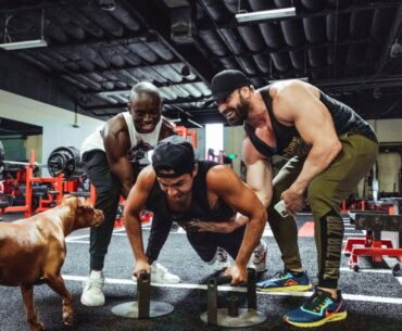 CRAZY PUSHUP CHEST DAY W/NELK & STEVE WILL DO IT