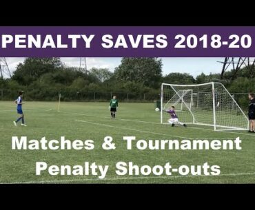 Some of my Best Penalty Saves and Penalty Shoot-Outs in Tournaments to 2020 - Goalie Penalty Saves