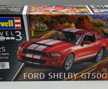 Unboxing: Revell 2010 Ford Mustang GT500