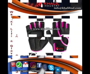 cycling and weight lifting gloves in pakistan khalil industry