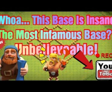This Base Is Insane! || Town Hall 6 Hybrid || Clash Of Clans Malaysia