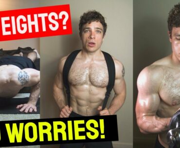 I DON’T HAVE WEIGHTS, WHAT CAN I USE? | Julian’s DIY weights | + GROCERY HAUL COVID19 & BUDGET TIPS!