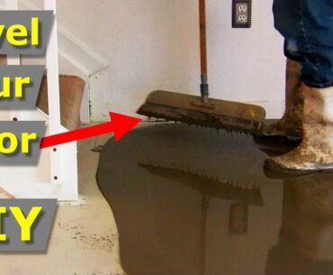 How to Self Level Concrete Floors Like Pros - Self Leveler