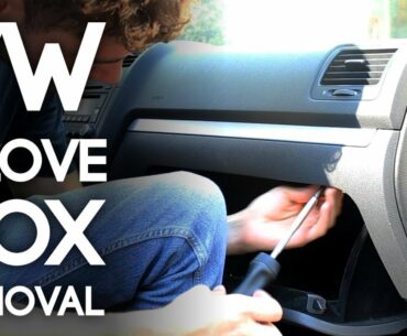 MK5 Volkswagen: How To Remove The Glove Box (Golf, Jetta, Passat, GTI, R32, Rabbit)
