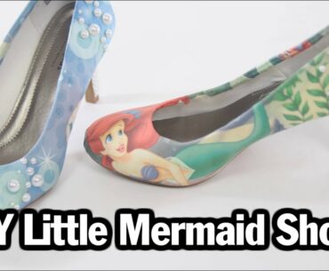 DIY Little Mermaid Shoes