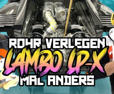 Gallardo TwinTurbo - Wir "bauen" die Ladeluftrohre! - LP-X Projekt Folge 23 - | Philipp Kaess |